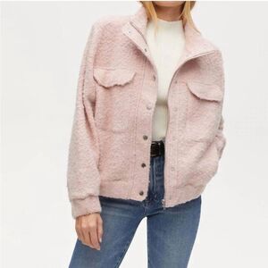 Michael Stars Leti Jacket In Rose XS